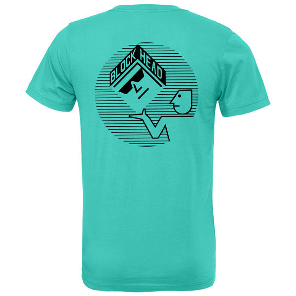 Blockhead 84 T-shirts - In stock now! - Teal, Black or White