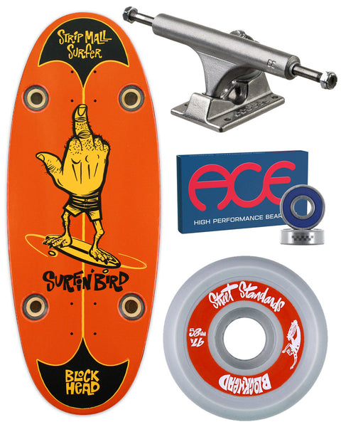 Surfin' Bird 11x29” - Strip Mall Surfer - premium complete