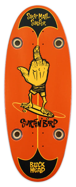 Surfin’ Bird 11x29” - Strip Mall Surfer with custom grip tape - NOW LIVE!