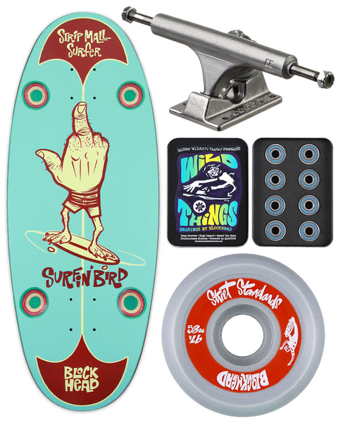 Surfin' Bird 11x29” - Strip Mall Surfer - premium complete