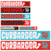Curbarger sticker packs (4 or 8)