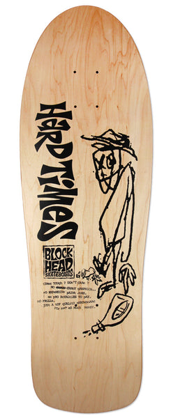 Hard Times 0 Reissue - batch 2 - SOLD OUT – blockheadskateboards.com