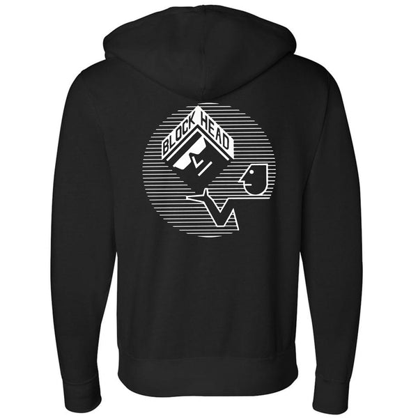 Blockhead 84 Zip Hoody Sweatshirts - Pre-order now thru May 6th - Black or Orange