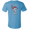 Evil Sam T-shirt - art by Sam! -  Mustard or Ocean Blue  - In stock now!