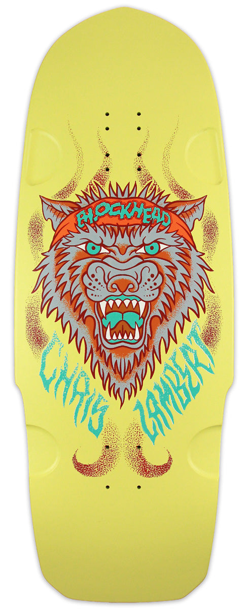 Chris Lambert “Wolf Beast” Model 11.5” - Special Edition Screen Prints - Art by Sam Cunningham