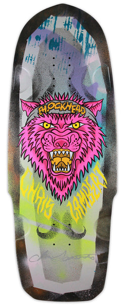 Chris Lambert “Wolf Beast” model 11.5” - Spray paint party one-of-a-kind customs! - Signed and numbered
