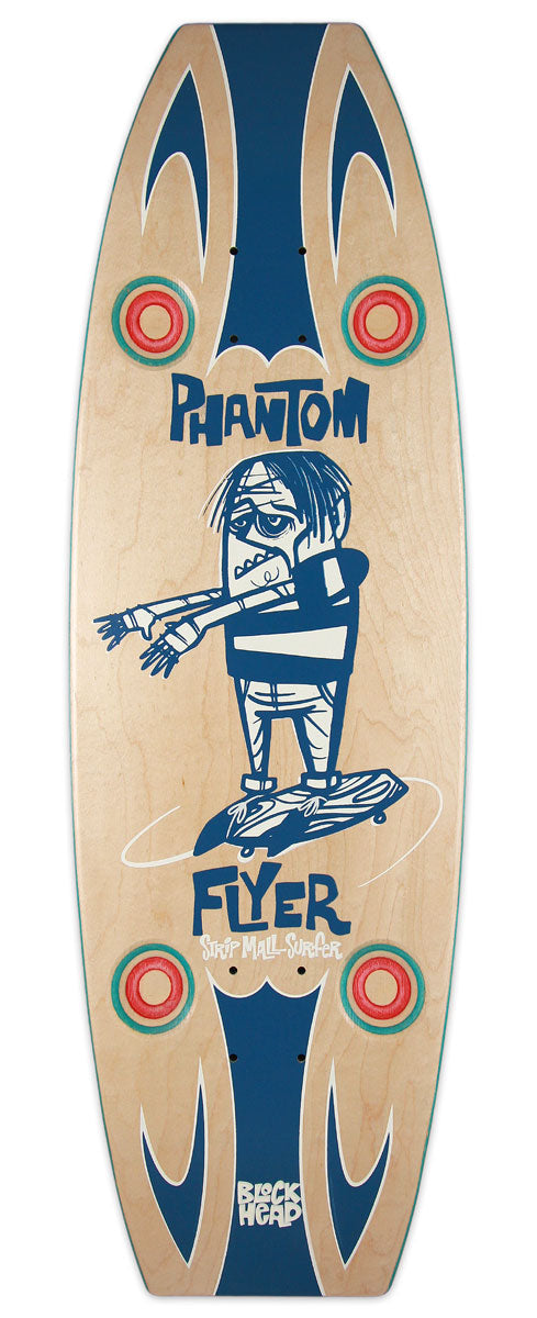 Phantom Flyer 9.6” - Strip Mall Surfer - Deck with pre-installed grip tape - Available Now!