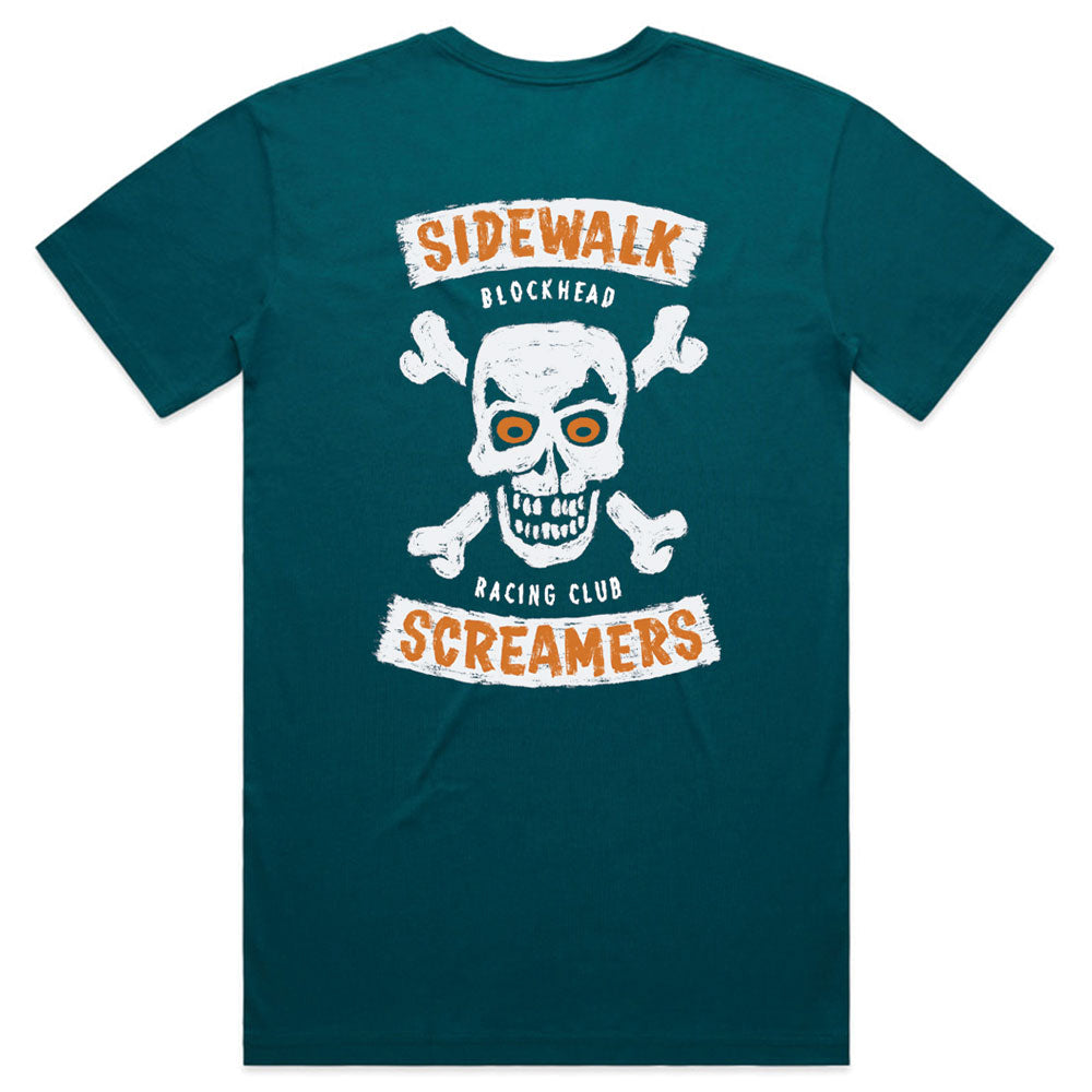Sidewalk Screamers T-shirt - Premium middleweight - Atlantic or Black   - NOW LIVE!