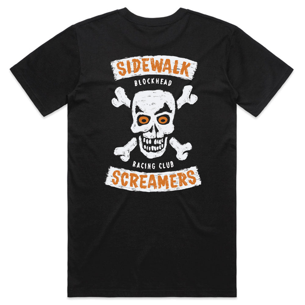Sidewalk Screamers T-shirt - Premium middleweight - Atlantic or Black  - Launching Tuesday 9/1 at Noon PST!
