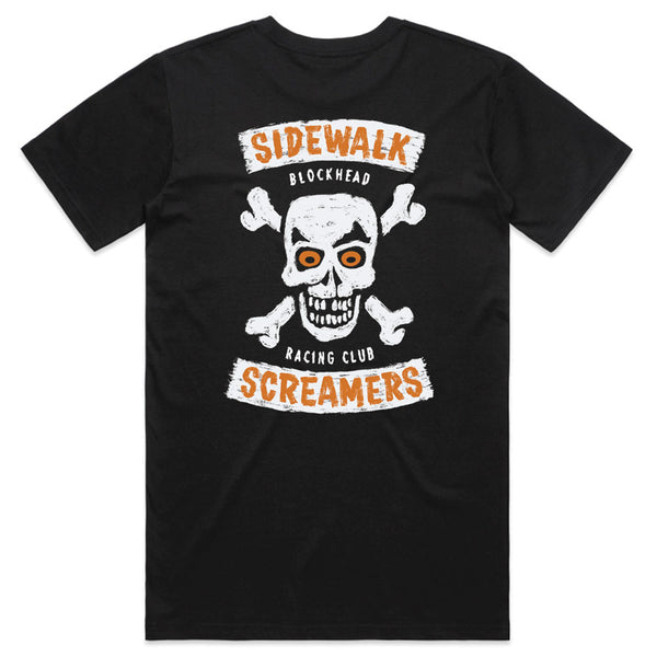 Sidewalk Screamers T-shirt - Premium middleweight - Atlantic or Black  - Launching Tuesday 9/1 at Noon PST!