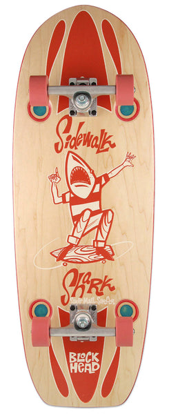Sidewalk Shark 11” - Strip Mall Surfer - premium complete skateboard* - SOLD OUT