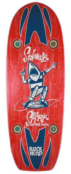 Sidewalk Shark 11” - Strip Mall Surfer - Deck W/ grip tape - SOLD OUT