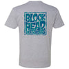 Blockhead Stacked Logo reissue t-shirt -  Black, Green or Heather Gray