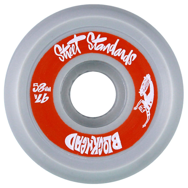 Street Standards wheels - 58mm - 97a - “Steel” - Available NOW!