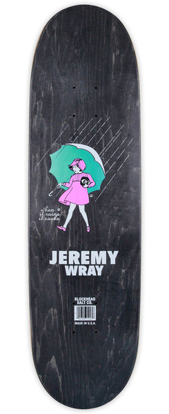 Jeremy Wray - Rain Girl reissue - 1993 shape, black stain with assorted prints - LOW STOCK, ORDER NOW!