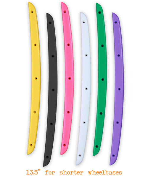 Moon Beams B2 rails 13.5” (For shorter wheelbases)  - Skater made in the USA - New colors. - New stock!