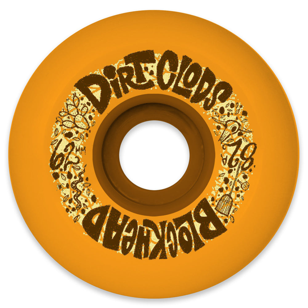 Dirt Clods A/T wheels - 62mm - 82a - Orange - In Stock Now!