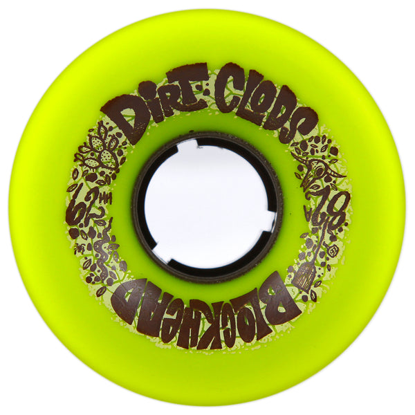 Dirt Clods A/T wheels - 62mm - 82a - Lime Green - Available NOW!