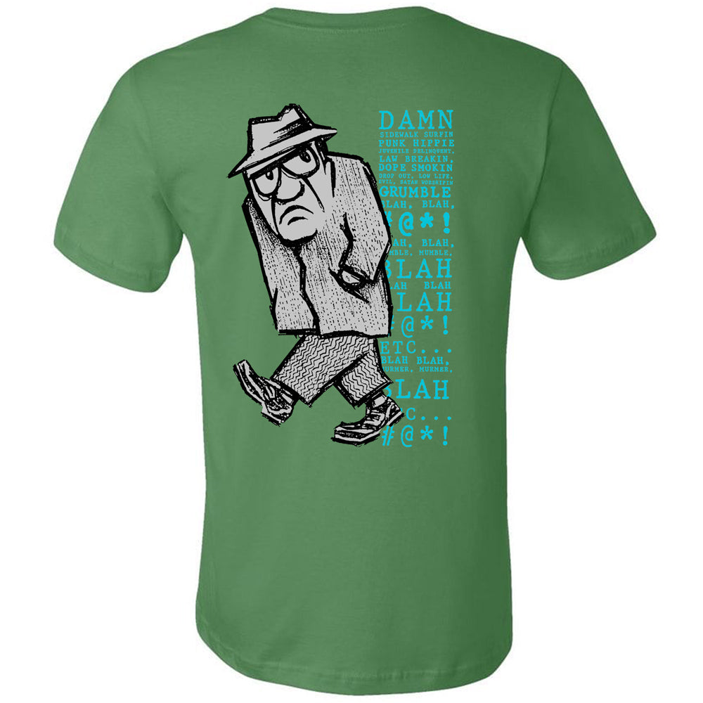 Grumpy Man reissue T-shirt Leaf Green - Pre-Order exclusive color