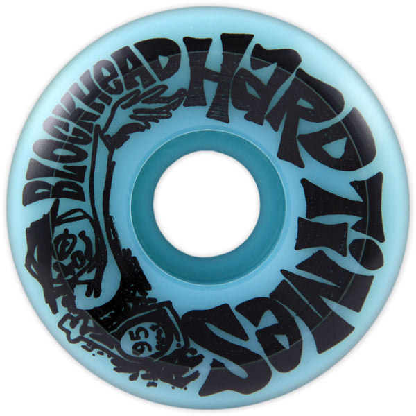 Hard Times wheels 57mm - 95a - Frostbite Blue - IN STOCK NOW!