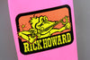 Rick Howard monkey - Day-Glo pink special edition, only 10 made! - SOLD OUT