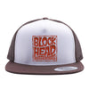 Trucker Snapback Hat - Blockhead Square Logo • SOLD OUT